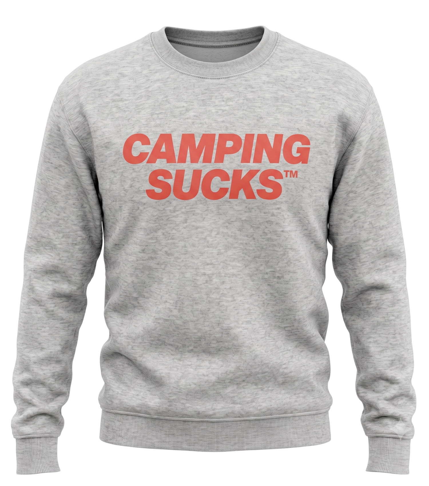 CAMPING SUCKS Comfort Mode Crewneck